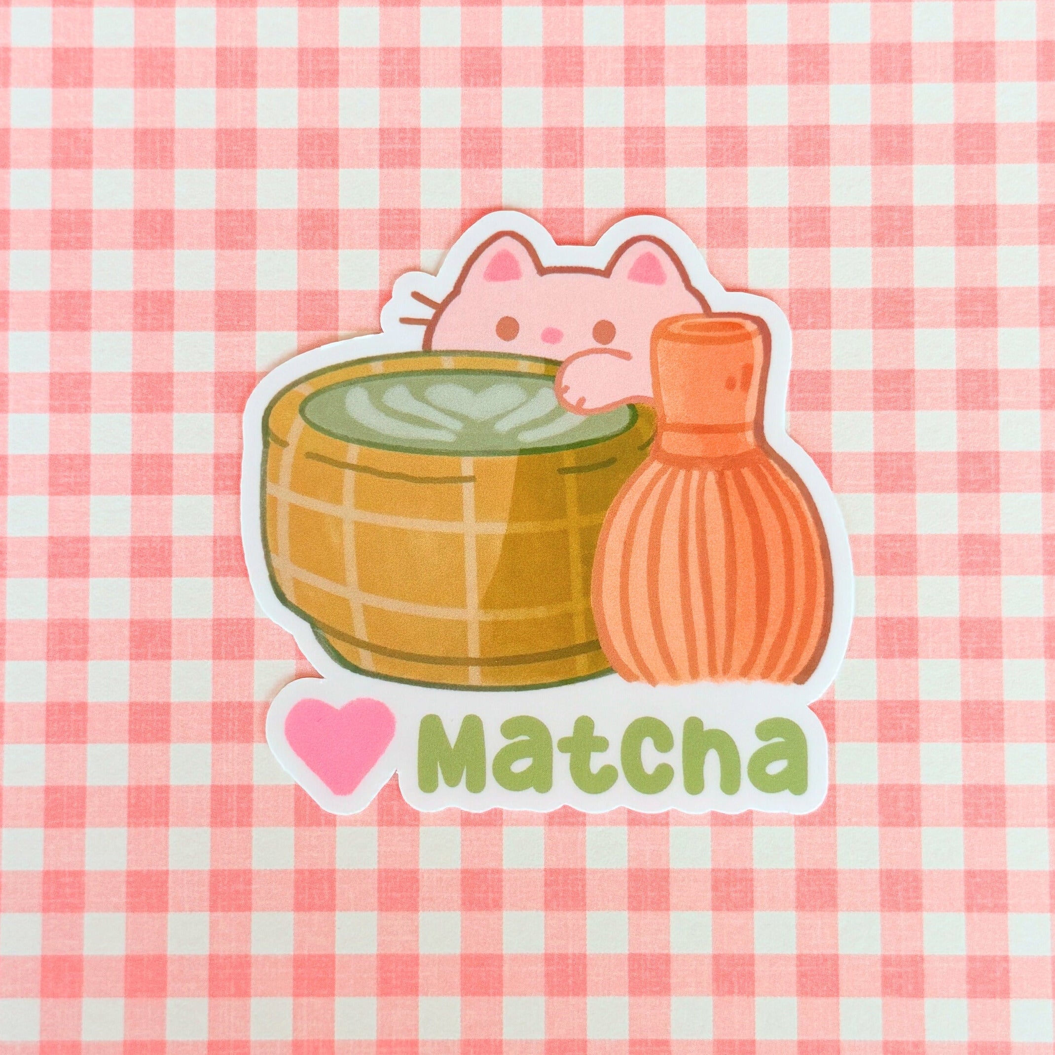 Matcha Sticker