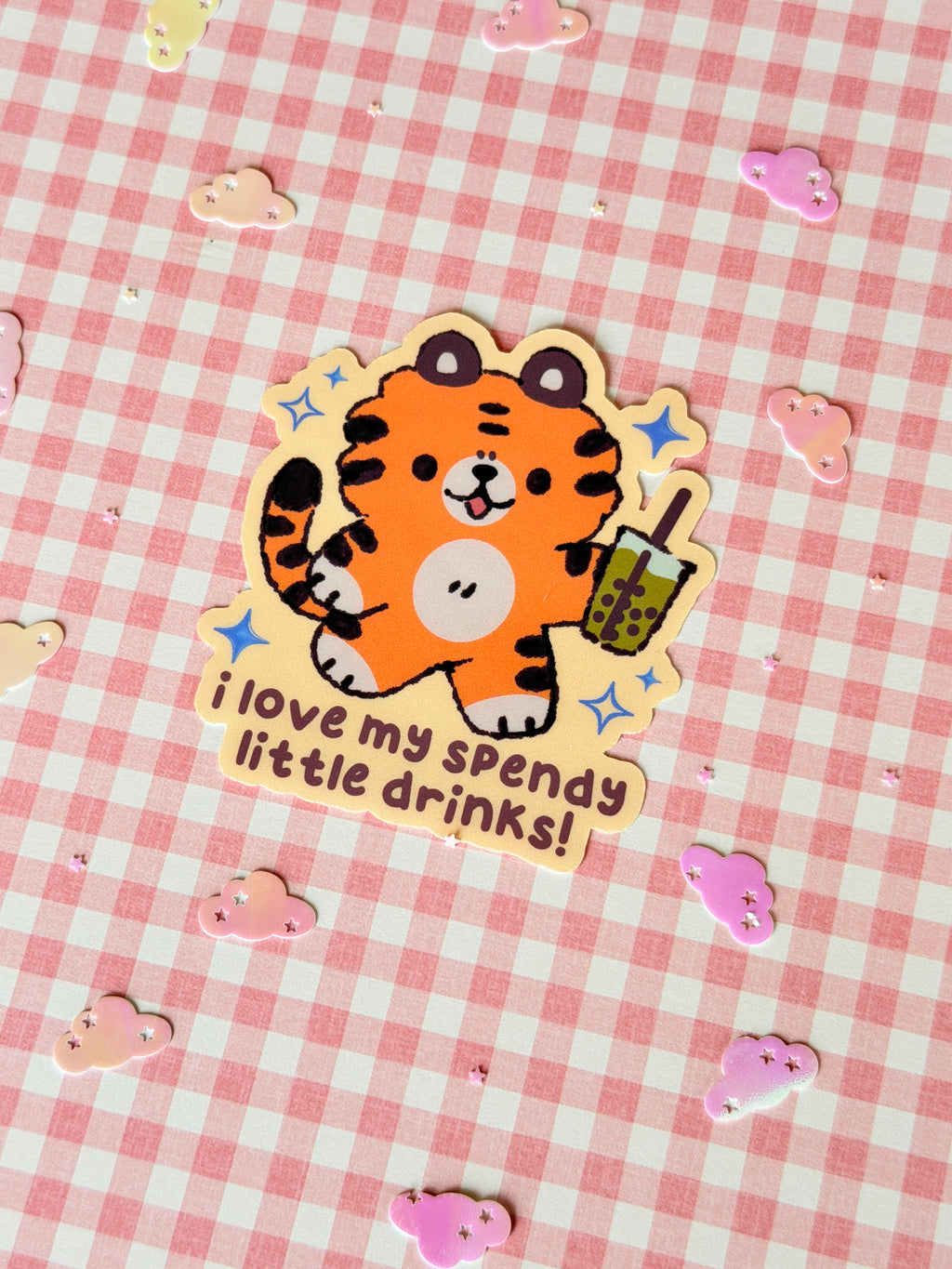 Spendy Drinks Sticker