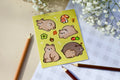 Chubby Cub Sticker Sheet (Apple & Dumpling)
