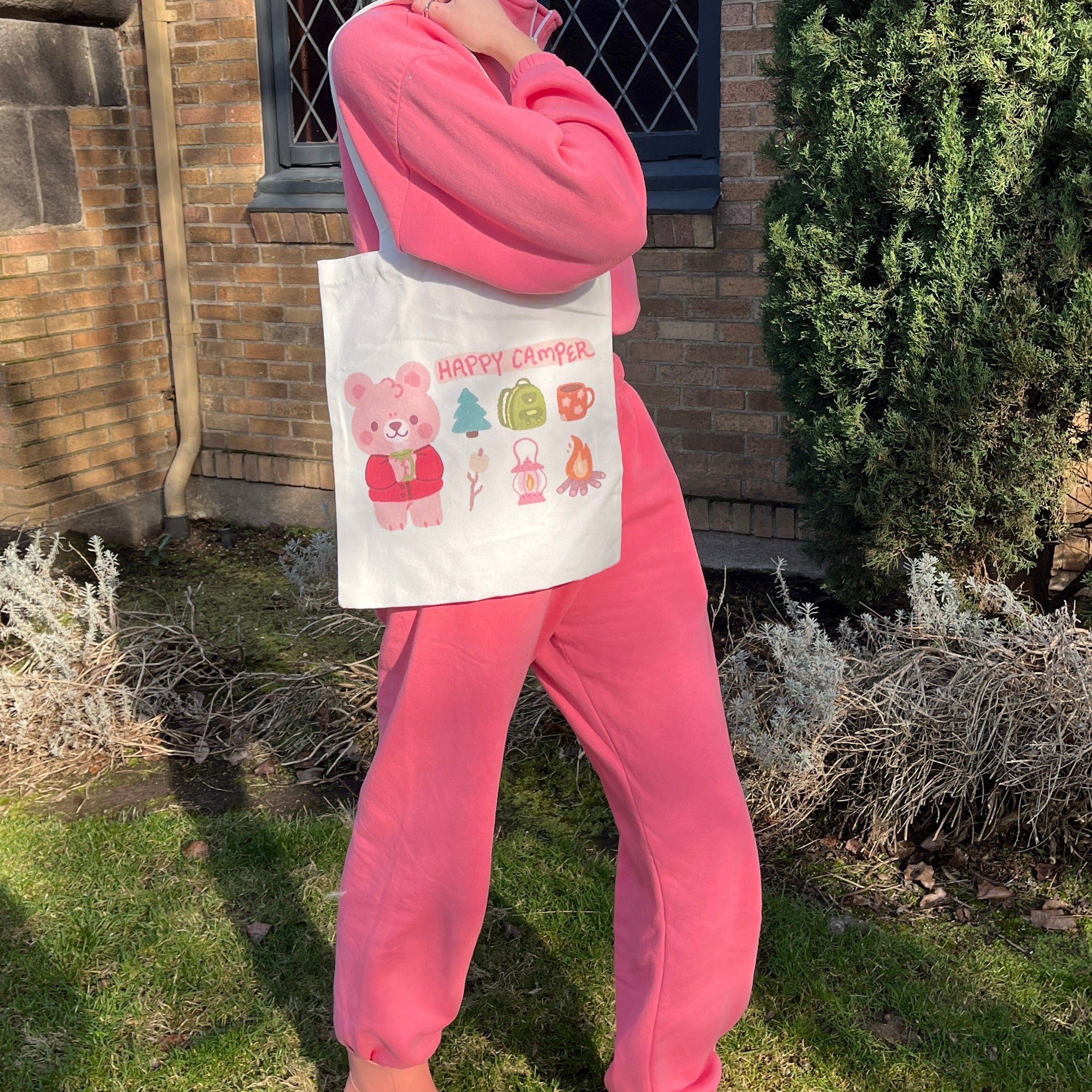 Happy Camper Tote Bag