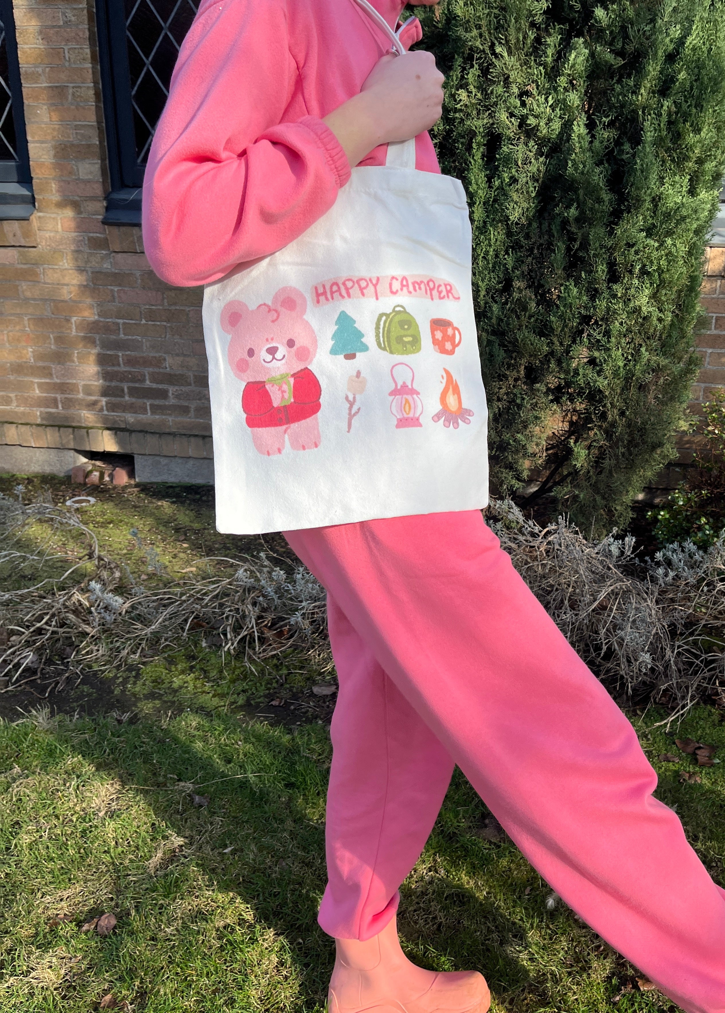 Happy Camper Tote Bag