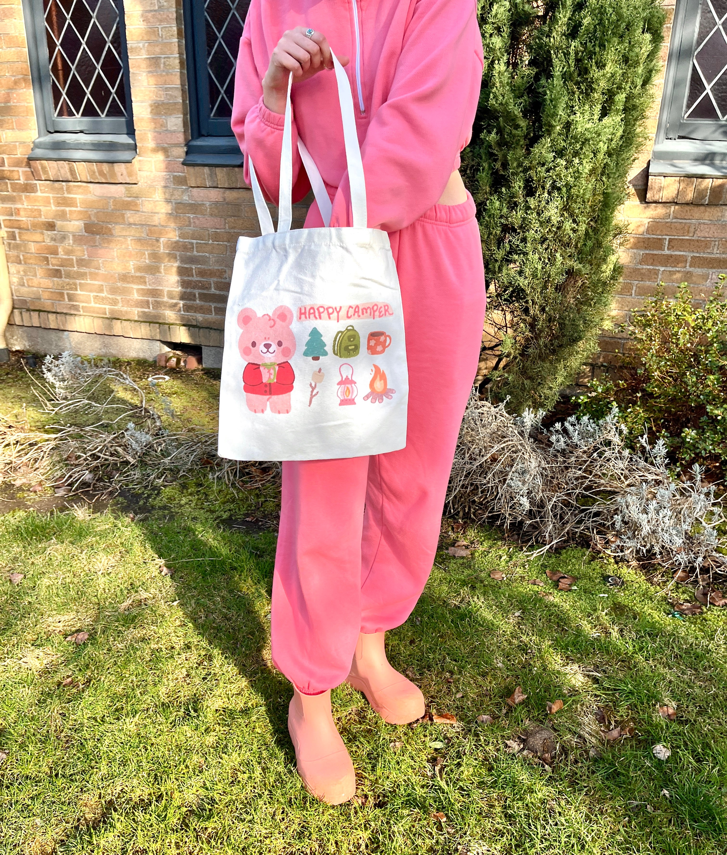 Happy Camper Tote Bag