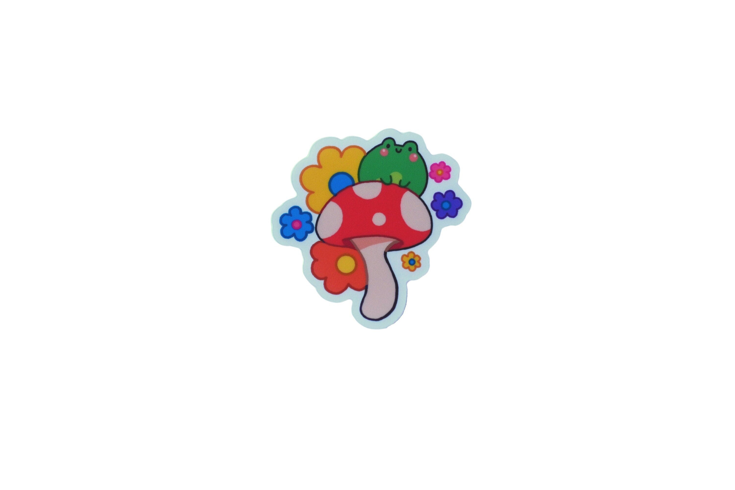 Groovy Frog Sticker