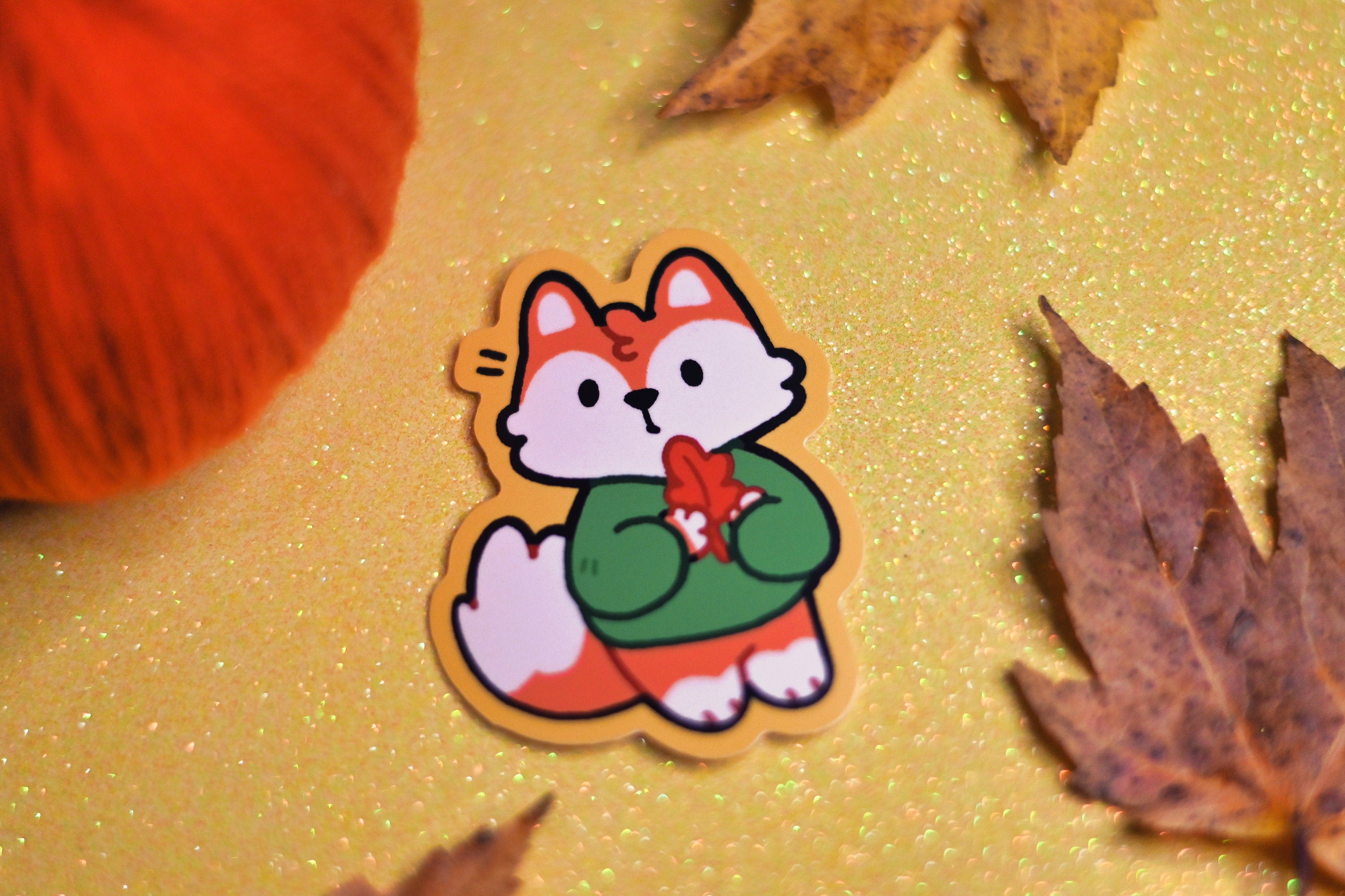Cute Fox Sticker