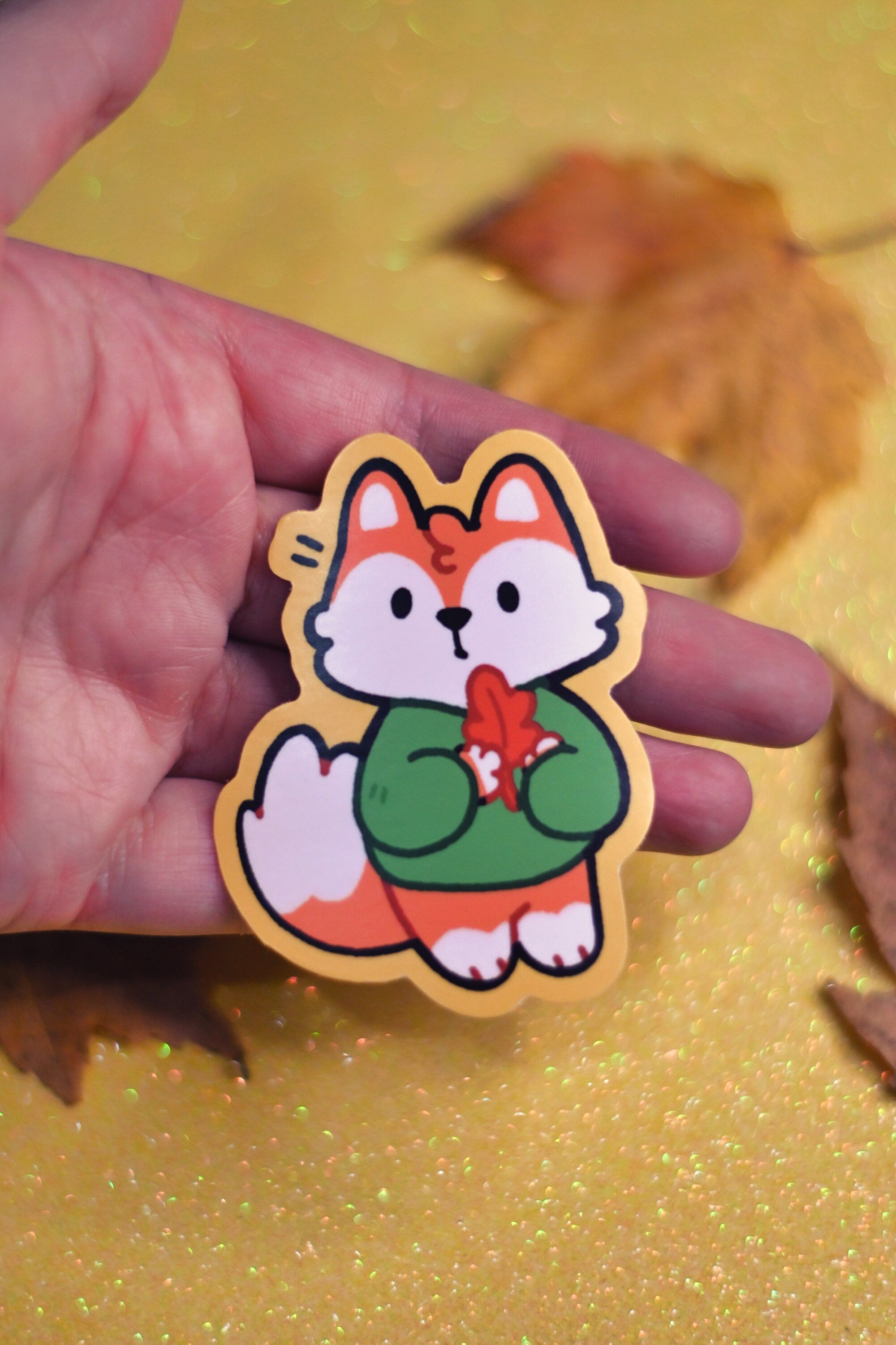 Cute Fox Sticker