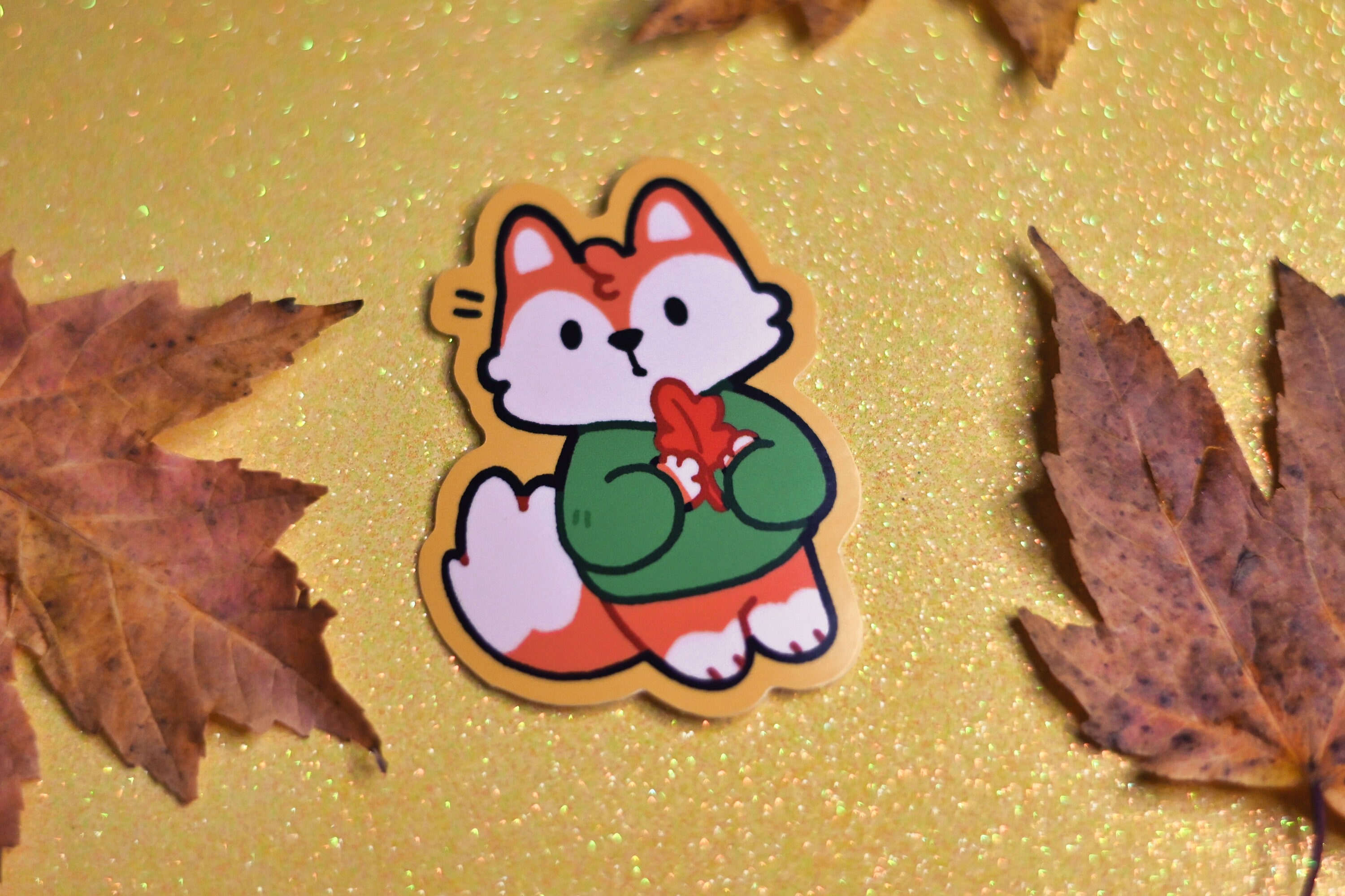 Cute Fox Sticker