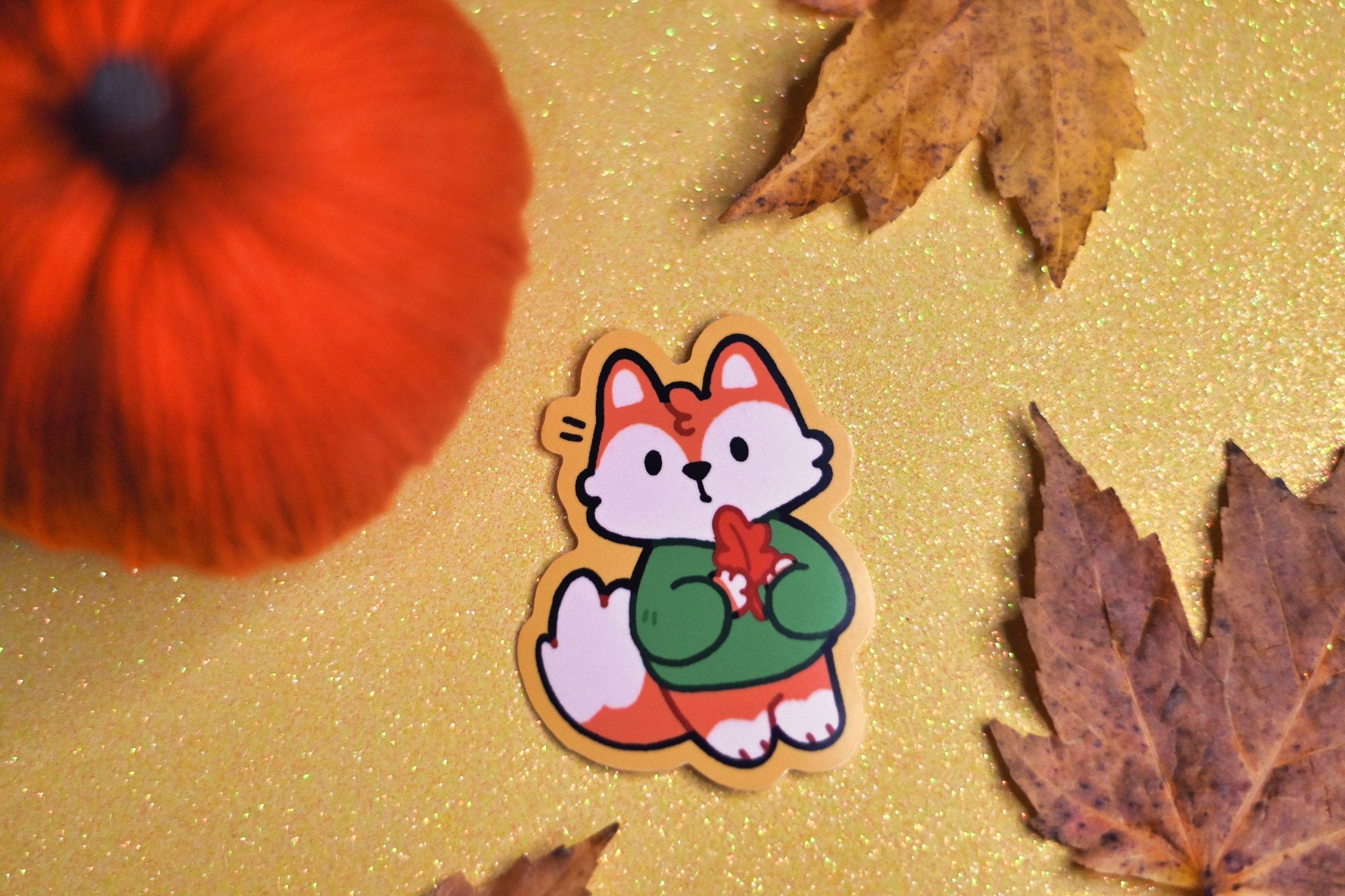Cute Fox Sticker